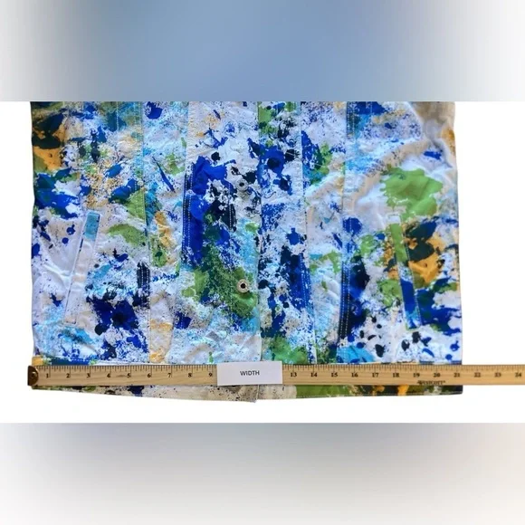 NWT Cult of Individuality Type 2 Splatter Jacket Men’s Size XL Rare Denim - Picture 5 of 8